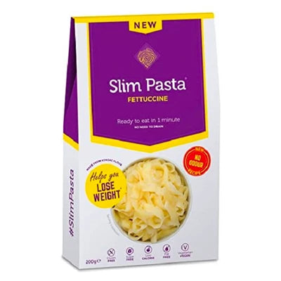 Slim Pasta Fettuccine No Drain No Odour 200 g pronte in 1 minuto. Le trovi su dietaesport.com