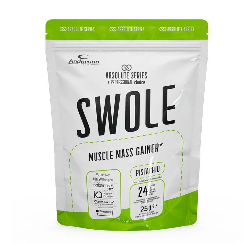 Bustina da 25 g di Swole, mass gainer per il recupero muscolare