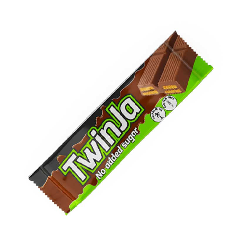 Twinja è uno snack di due barrette di wafer ricoperte di cioccolato con 15% di proteine - Twinja Daily Life