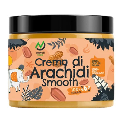 crema di arachidi smooth orwell 500g in vendita su dietaesport.com