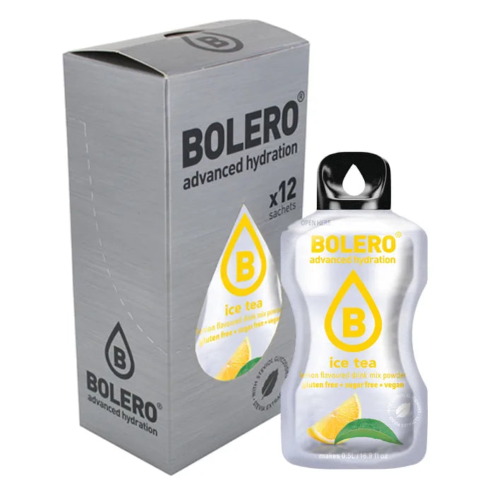 BOLERO ICE TEA 3g x12 al gusto lemon in vendita su dietaesport.com