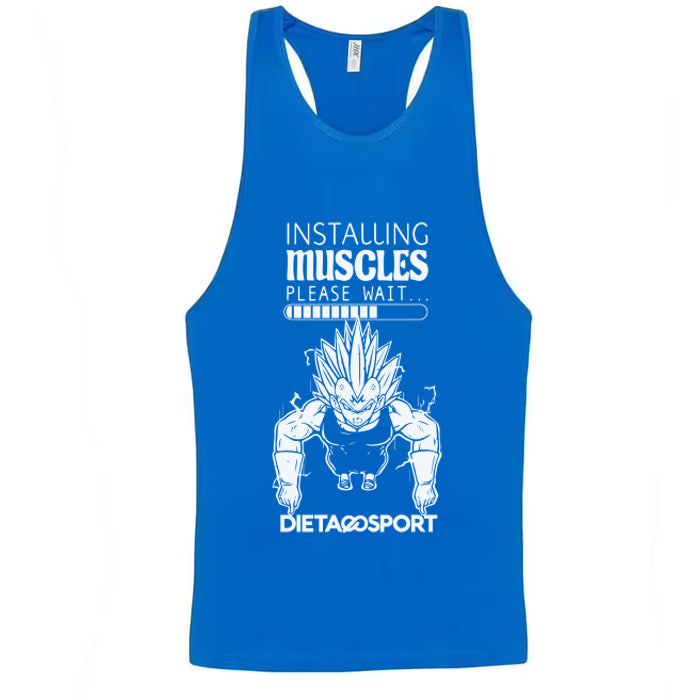 Canotta Tank Vegeta Royal Blu in vendita su dietaesport.com