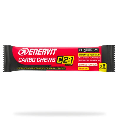 Carbo Chews C2:1 Pro 34g al gusto arancia in vendita su dietaesport.com