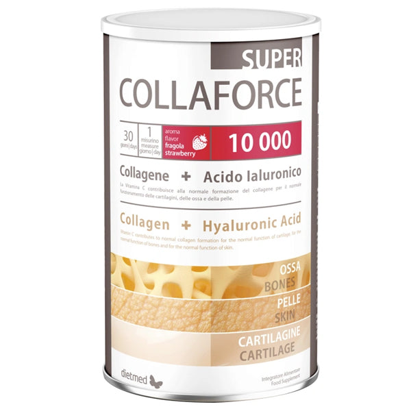 Collaforce Super 10.000 450 g Fragola in vendita su dietaesport.com