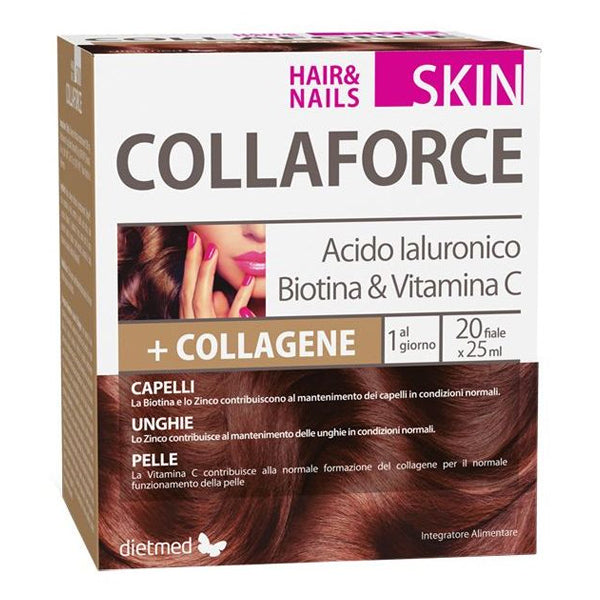 Collaforce skin, hair & nails 20 x 25 ml fiale in vendita su dietaesport.com