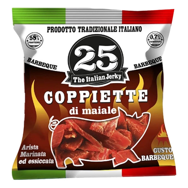 Coppiette di Maiale 25g al gusto barbeque in vendita su dietaesport.com