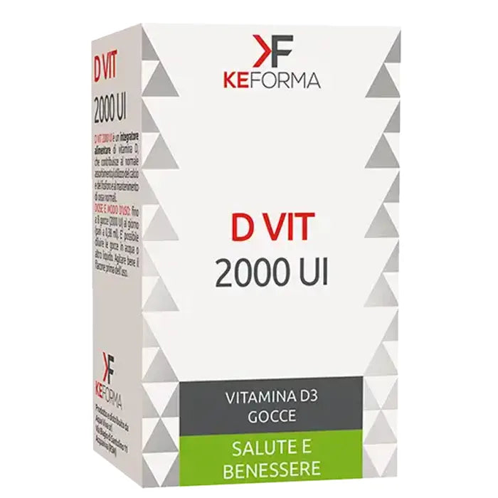 D VIT 2000 UI Gocce flacone 35 ml in vendita su dietaesport.com