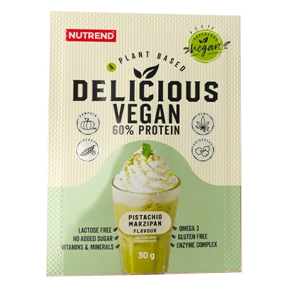 Delicius Vegan Protein 30g al gusto pistacchio in vendita su dietaesport.com