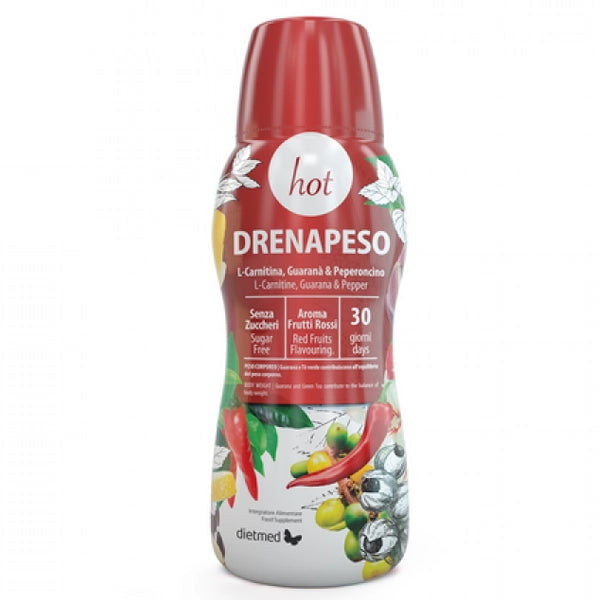 Drenapeso hot 600 ml in vendita su dietaesport.com