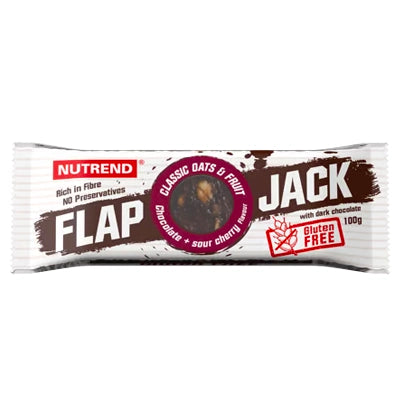 Flapjack Senza Glutine 100g al gusto fondente e ciliegia in vendita su dietaesport.com