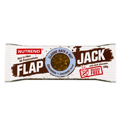 Flapjack Senza Glutine 100g al gusto fondente e cocco in vendita su dietaesport.com