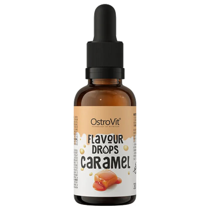 Flavour Drops 30 ml al gusto caramello in vendita su dietaesport.com