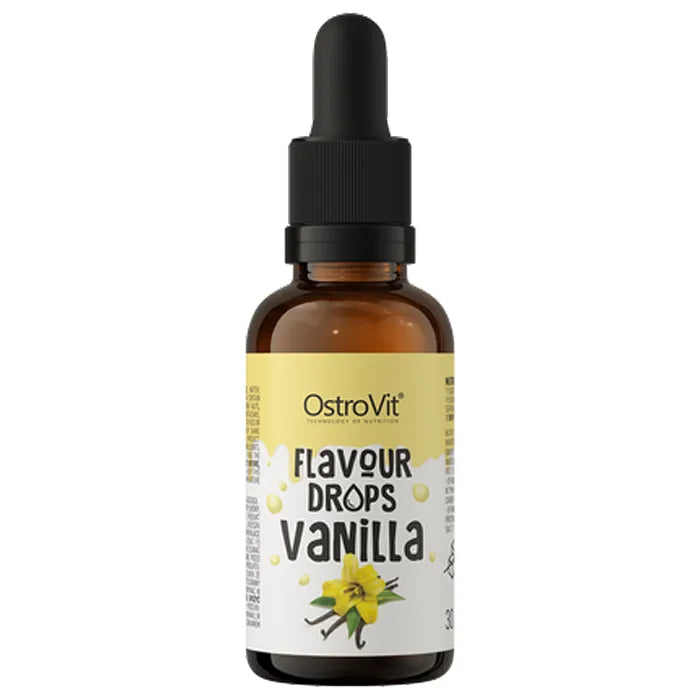 Flavour Drops 30 ml al gusto vaniglia in vendita su dietaesport.com