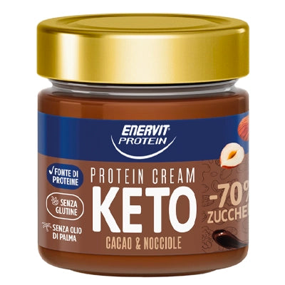 Keto Protein Cream Cacao e Nocciole 180g in vendita su dietaesport.com