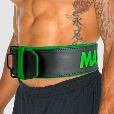 MFB-302 Quick Release Belt 4" 10mm Black/Green in vendita su dietaesport.com