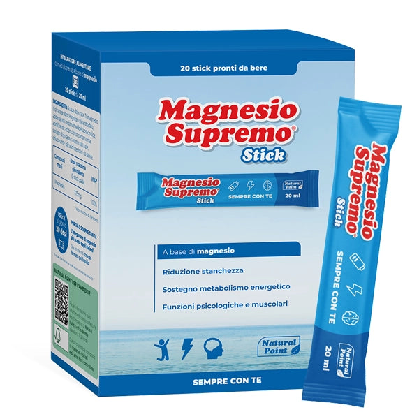 Magnesio Supremo Stick 20 stick in vendita su dietaesport.com