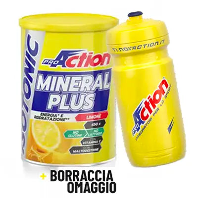 MINERAL PLUS ISOTONIC 450G al gusto limone in vendita su dietaesport.com