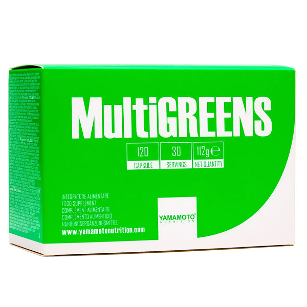 MultiGREENS 120 capsule in vendita su dietaesport.com