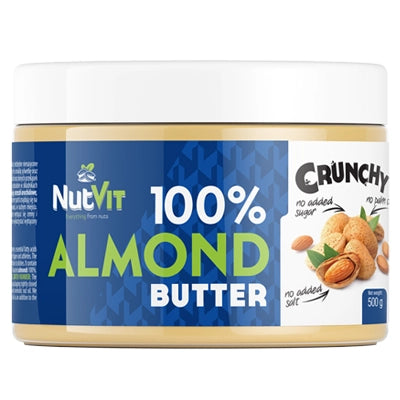 NutVit 100% Crema di Mandorle 500 g in vendita su dietaesport.com