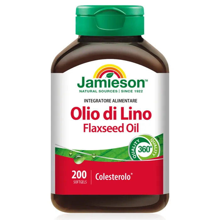 Olio di Lino 200 softgels in vendita su dietaesport.com