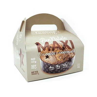 PanNatale al cacao con gocce Maxi 500g in vendita su dietaesport.com