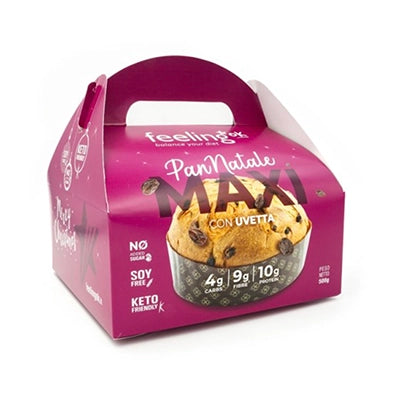 PanNatale al cacao con gocce Maxi 500g in vendita su dietaesport.com
