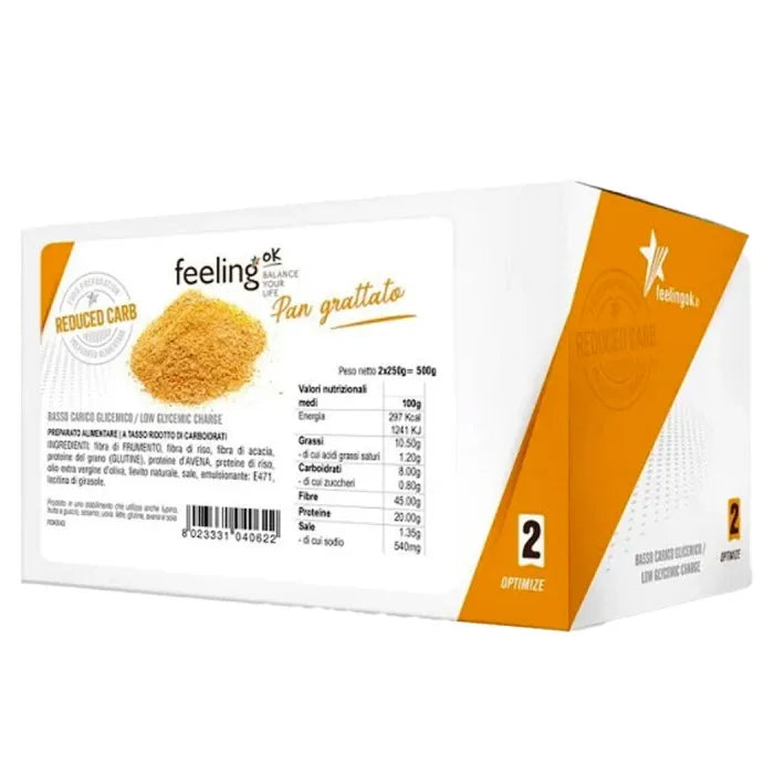 Pan grattato Optimize 250 g in vendita su dietaesport.com