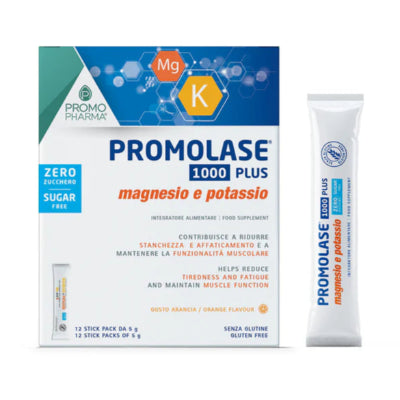 Promolase 1000 Plus Senza Zucchero 12 stick in vendita su dietaesport.com