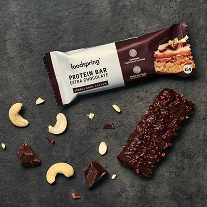 Protein Bar Extra Chocolate - 45g al gusto double chocolate in vendita su dietaesport.com