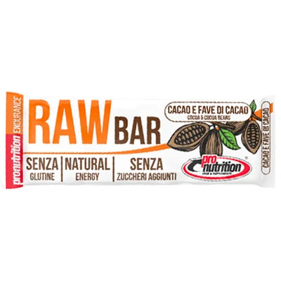 Raw Bar 50g al gusto cacao e fave di cacao in vendita su dietaesport.com