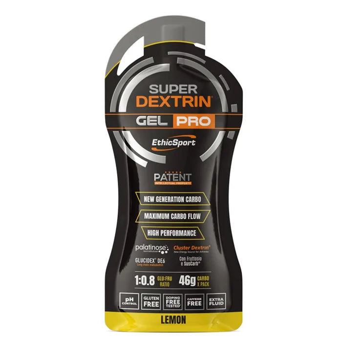 Super Dextrin gel PRO 60 ml al gusto limone in vendita su dietaesport.com