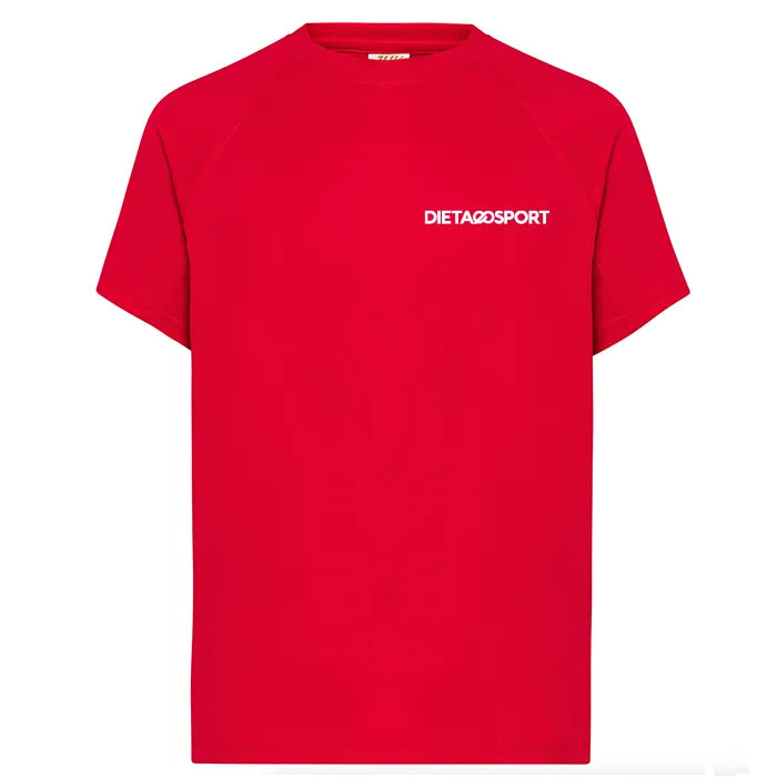 T-shirt Dietaesport Rossa in vendita su dietaesport.com