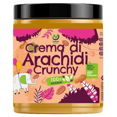 crema di arachidi crunchy orwell 1000g in vendita su dietaesport.com