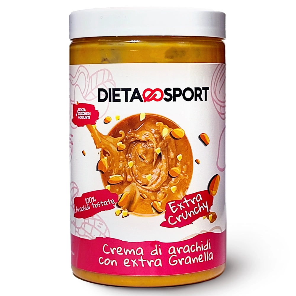Crema di Arachidi ExtraCrunchy da 400 g in vendita su dietaesport.com
