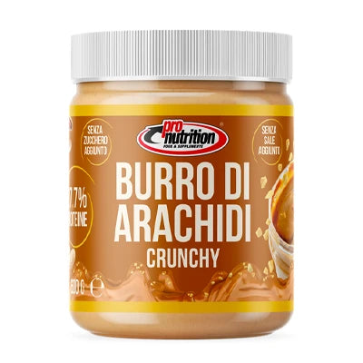 Burro di arachidi 600g crunchy in vendita su dietaesport.com