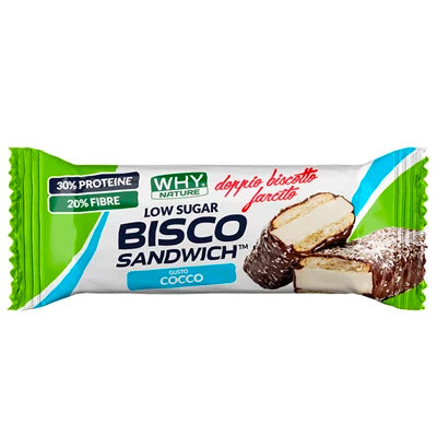 BISCO SANDWICH al gusto cocco. In vendita solo su dietaesport.com