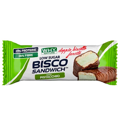 BISCO SANDWICH al gusto pistacchio. In vendita solo su dietaesport.com