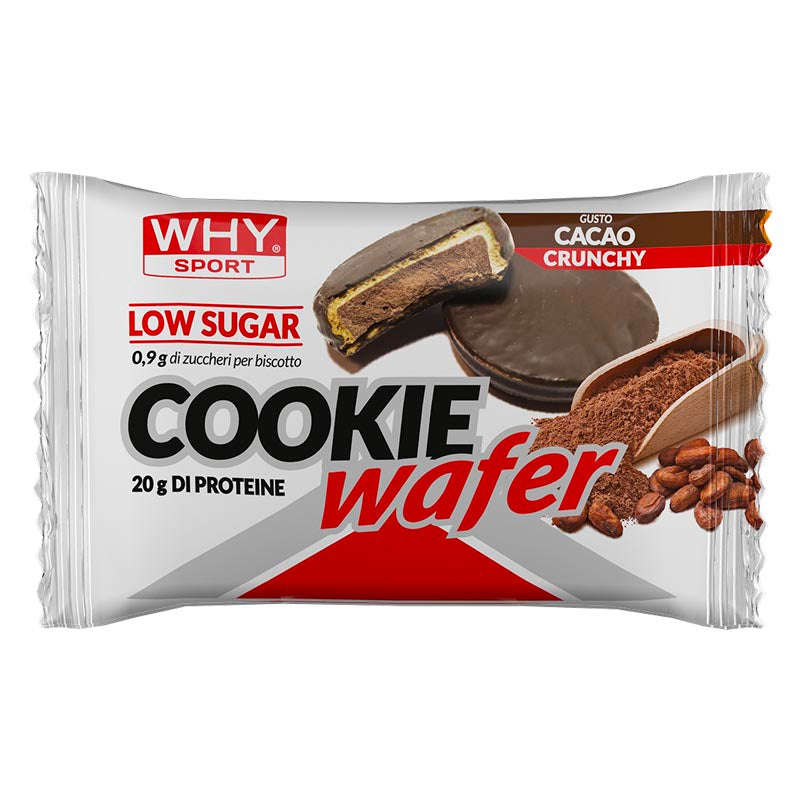 Delizioso snack wafer al gusto cacao