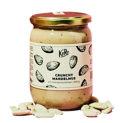 Crema di Mandorle crunchy 500 g in vendita su dietaesport.com