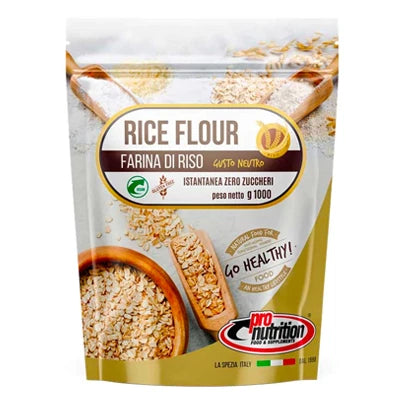 Confezione di buonissima farina di riso al gusto neutro