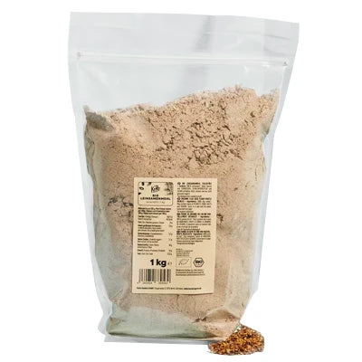 Farina di semi di lino parzialmente disoleati bio 1 kg in vendita su dietaesport.com