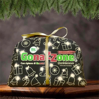 Gonazzone - Panettone con ripieno di Gonuts Dark 630 g in vendita su dietaesport.com