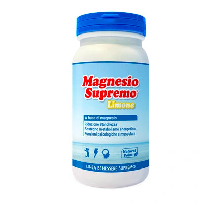 Magnesio Supremo 150g al gusto limone in vendita su dietaesport.com