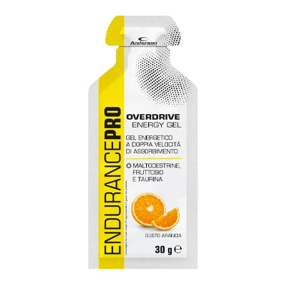 Overdrive Energy Gel Orange Anderson Research