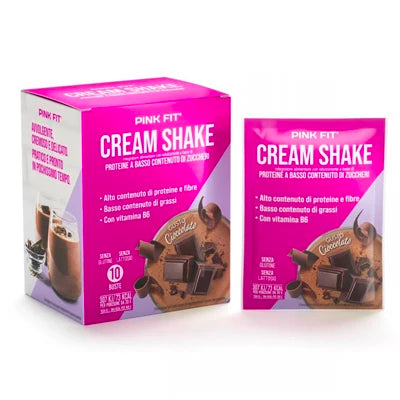 PINK FIT CREAM SHAKE cioccolato in vendita su dietaesport.com