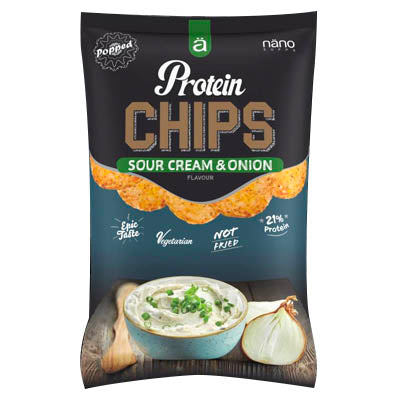 Protein Chips 40 g panna acida e cipolla in vendita su dietaesport.com