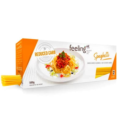 Confezione da 500g: spaghetti a basso contenuto di carboidrati