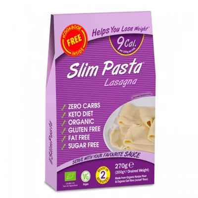 Slim Pasta Lasagne 200g adatta per la dieta chetogenica. In vendita su dietaesport.com