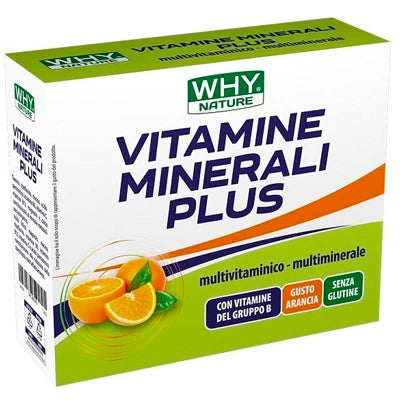 Vitamine e Minerali Plus 10 buste why nature in vendita su dietaesport.com