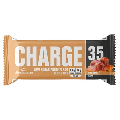 Barretta Charge 35 al gusto caramello in vendita su dietaesport.com